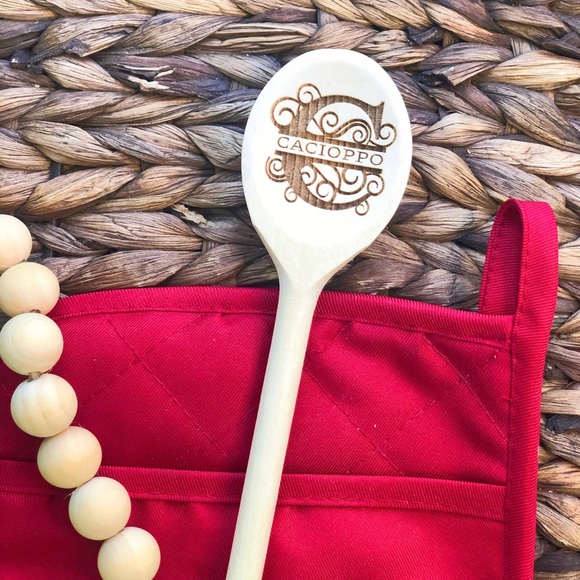 Split Monogrammed Spoon - Picture 5 of 5